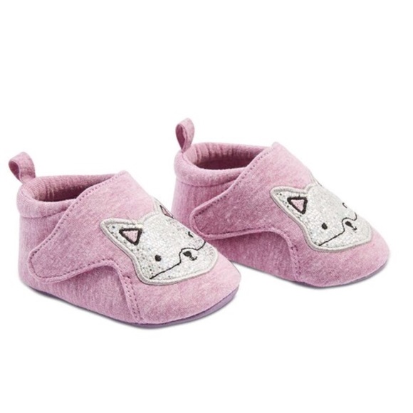 Joe Fresh Other - NWT Joe Fresh Baby Girls “Freshster” Pink Slippers